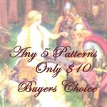 Pick Any 5 Knitting Or Crochet Patterns For 10,..