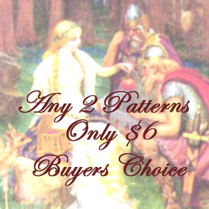 Pick Any 2 Knitting Or Crochet Patterns For 6, Buyers Choice